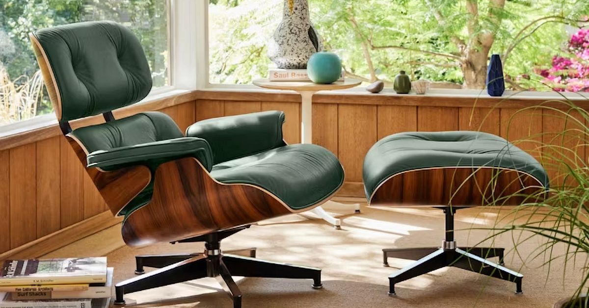Experience Guilt-Free Luxury with Herman Miller's Sustainable Eames Lounge Chair eames chair2